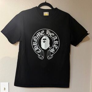 Chrome Hearts - Bape - collab - Black Men’s - Tshirt - Medium